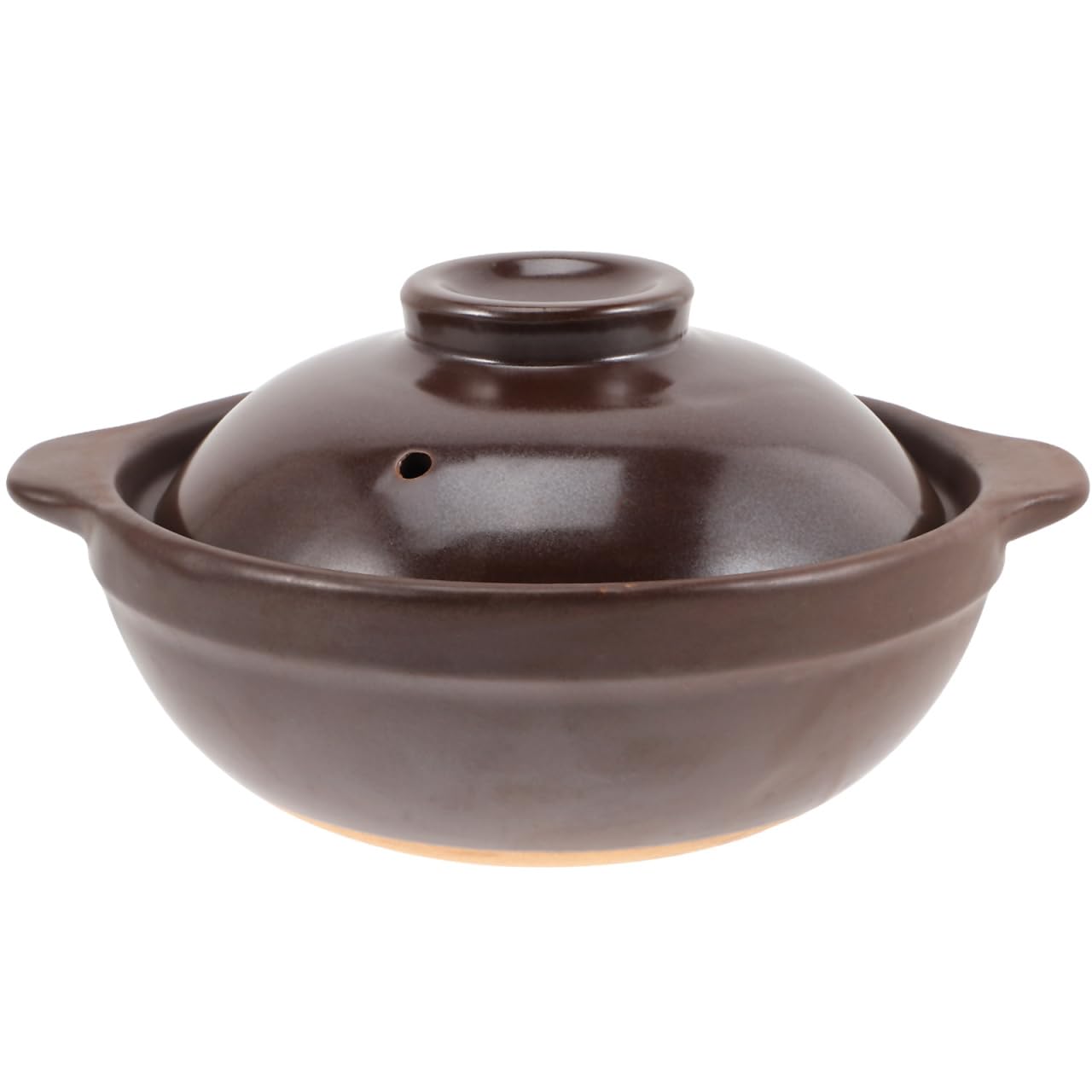 RORPOIR Ceramic Casserole Pot with Lid Small Clay Pot for Cooking Soup Rice Bibimbap and Braised Chicken Stovetop Kitchen Cookwa