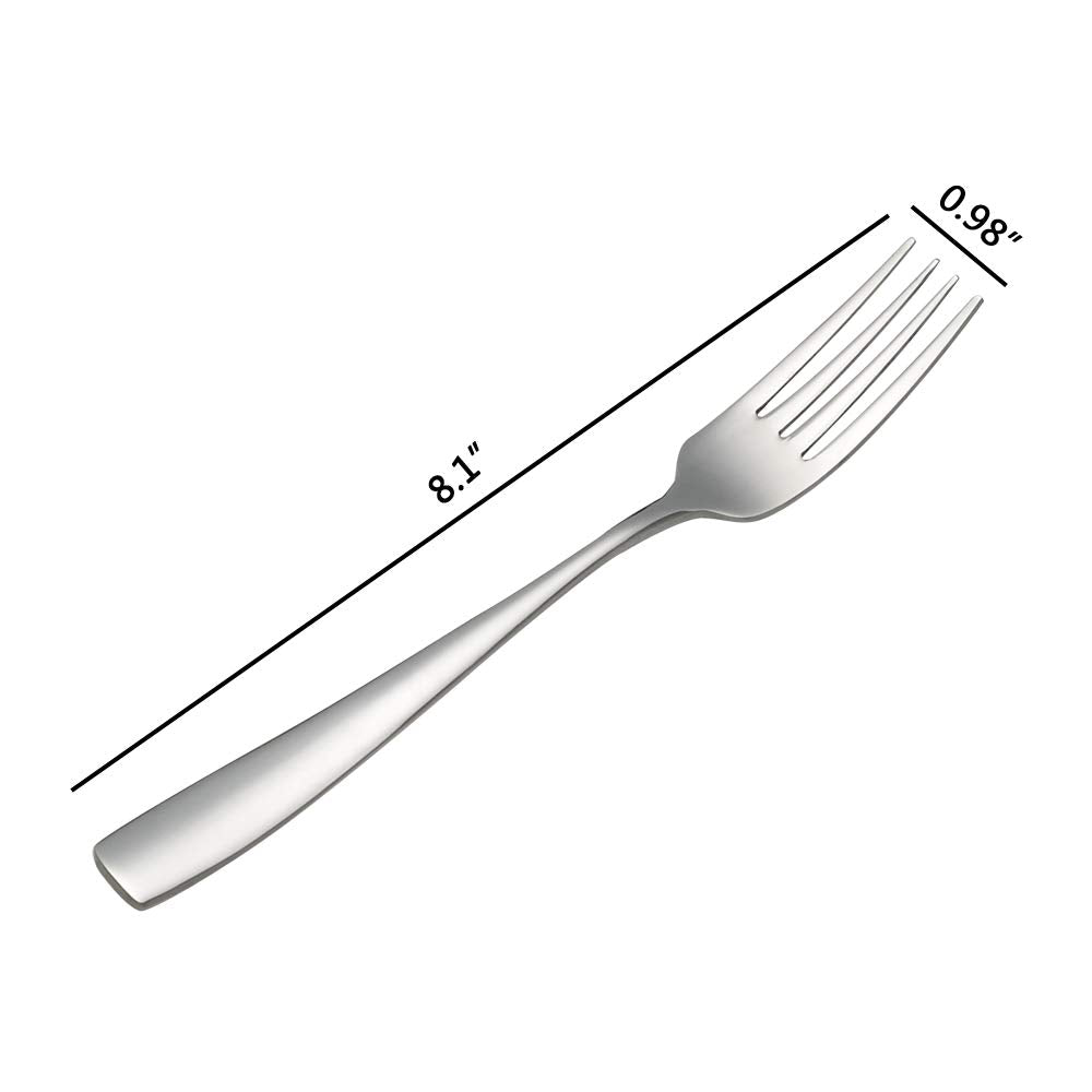 Asking 12-Piece Stainless Steel Dinner Forks