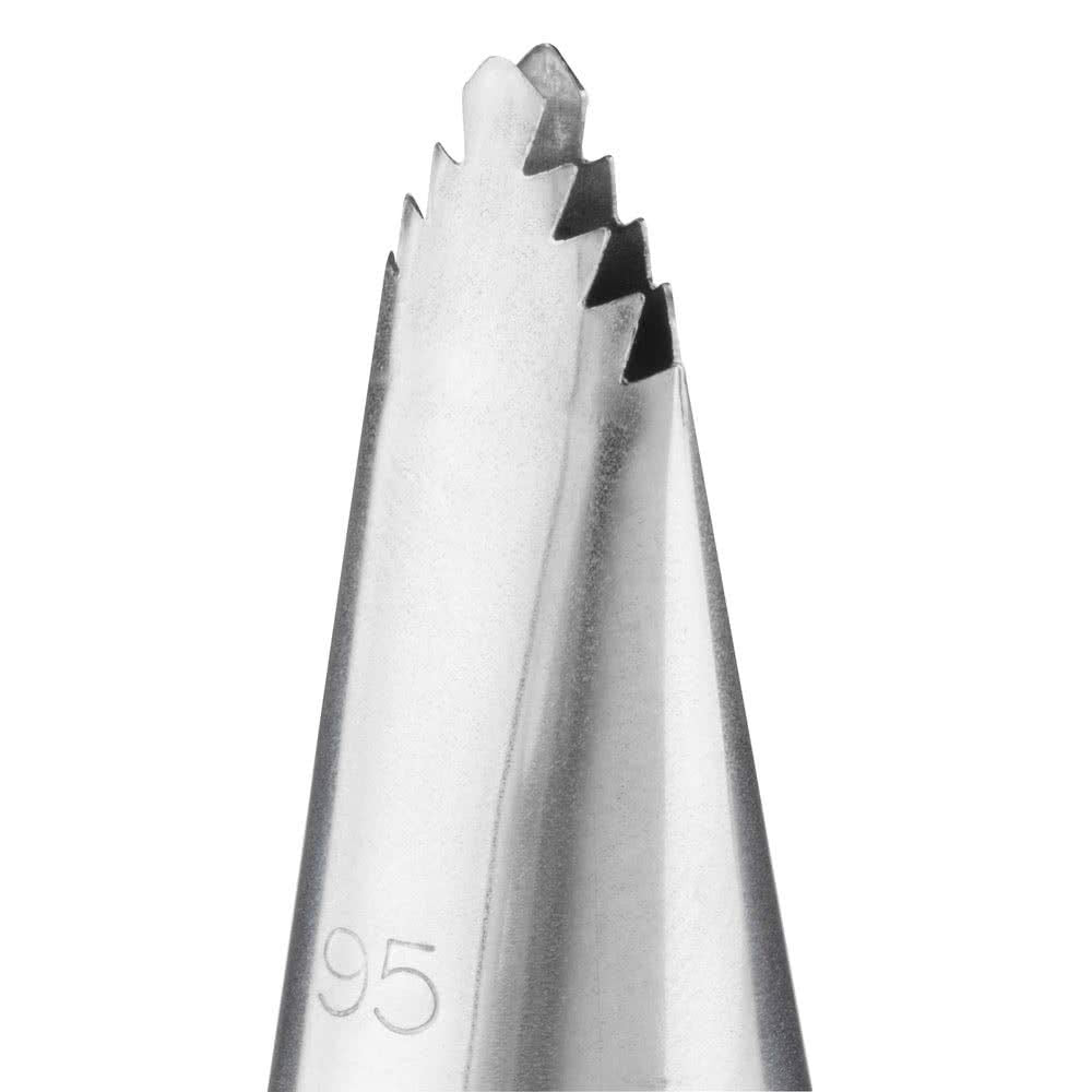 Ateco French Leaf Ruffle Decorating Pastry Tip #95