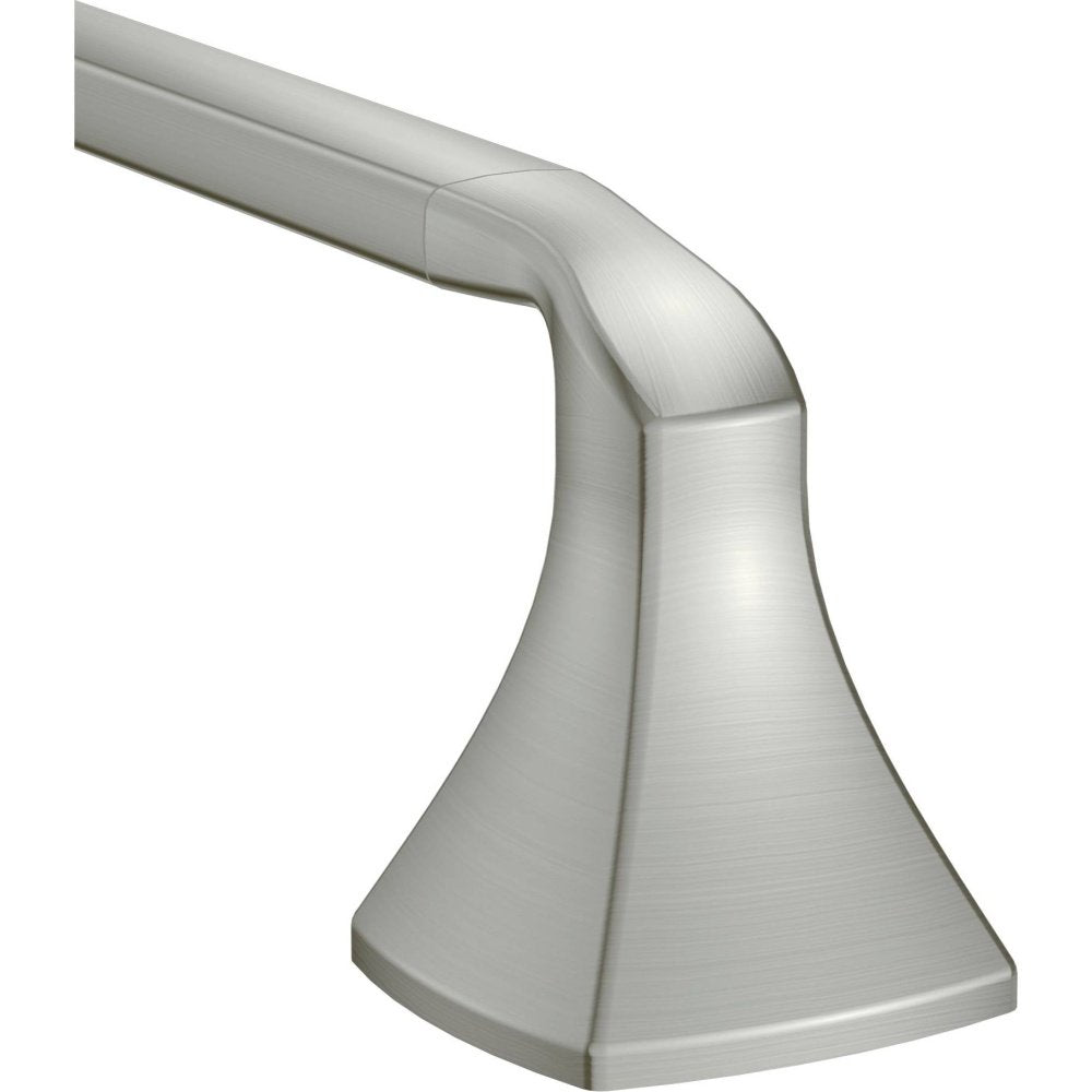 Moen Yb5118Bn Voss 18-Inch Bathroom -Towel Bar, Brushed Nickel