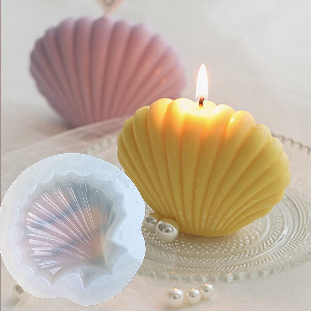 Sea Shell Shape Chocolate Silicon Mold Fondant Cake Decoration Mold Baking Tools