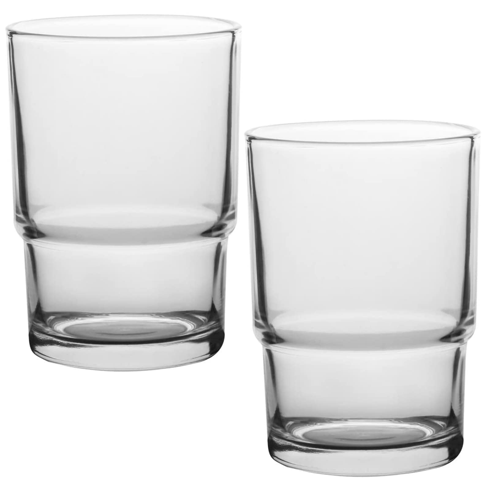 Ghyi Toothbrush Holder Cup, 2Pcs Replacement Glass Tumbler Toothbrush Cups For Wall Mounted Toothbrush Holder, Reusable Mouthwas