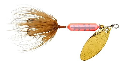 Yakima Bait Wordens 210-Cf Rooster Tail In-Line Spinner, 2 12, 16 Oz, Treble