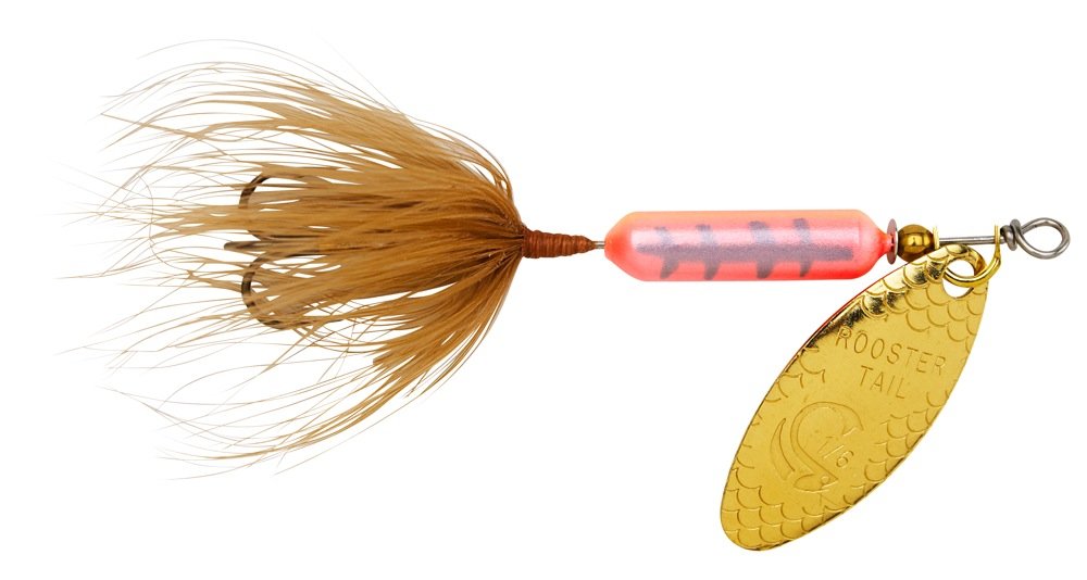 Yakima Bait Wordens 210-Cf Rooster Tail In-Line Spinner, 2 12, 16 Oz, Treble