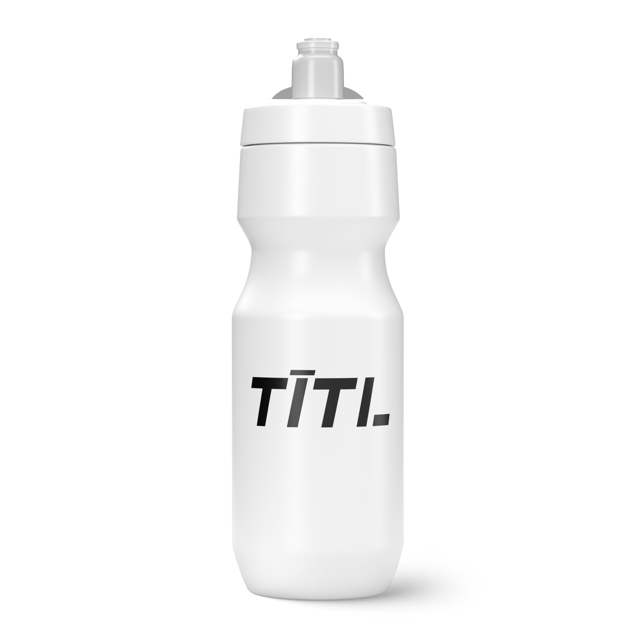 TITL  Plastic Biking Water Bottle 24 Oz (700 ml)  Lightweight Cycling Water Bike Bottles with Sport Cap  Squeeze Hydration Bo