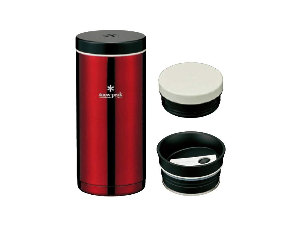 Snow Peaks Titanium Kanpai Bottle, Tw-070R-Wr, Premium Titanium, Made In Japan, Ultralight For Camping, Backpacking & Everyday U