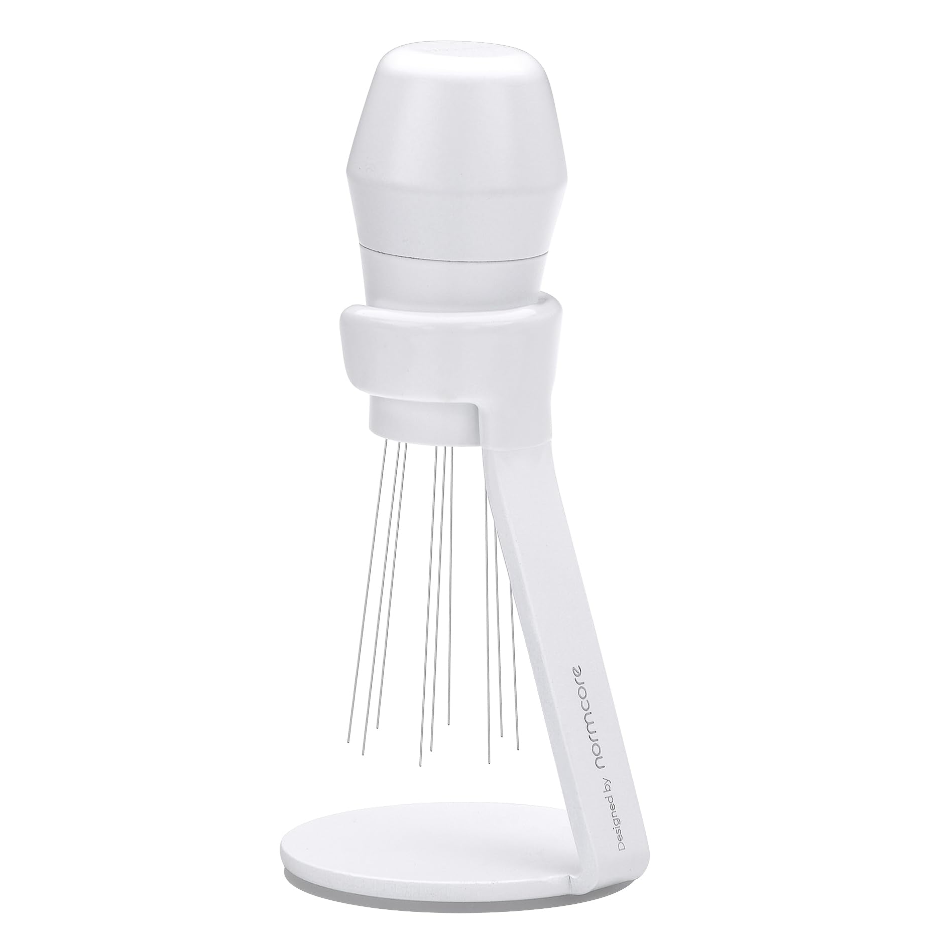 Normcore Wdt Tool V3 - Espresso Distribution Tool With Stand - 9 Prong Needle Espresso Stirrer - 0.25Mm / 0.3Mm Thick Customized