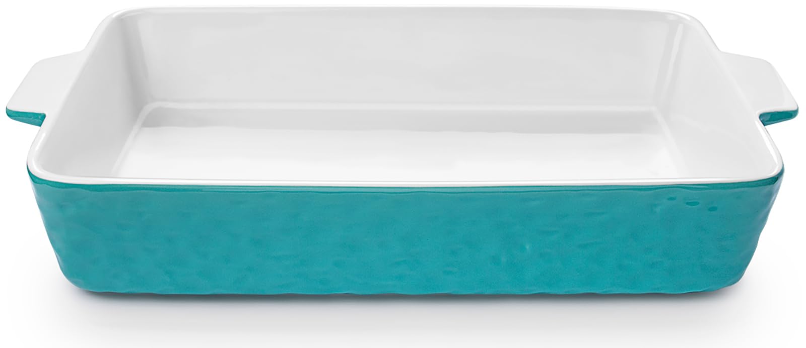 Krokori Ceramic Baking Dish, Casserole Dish for Oven, Lasagna Pan Deep, 9x13 Baking Pan with Handles, Porcelain Bakeware for Las