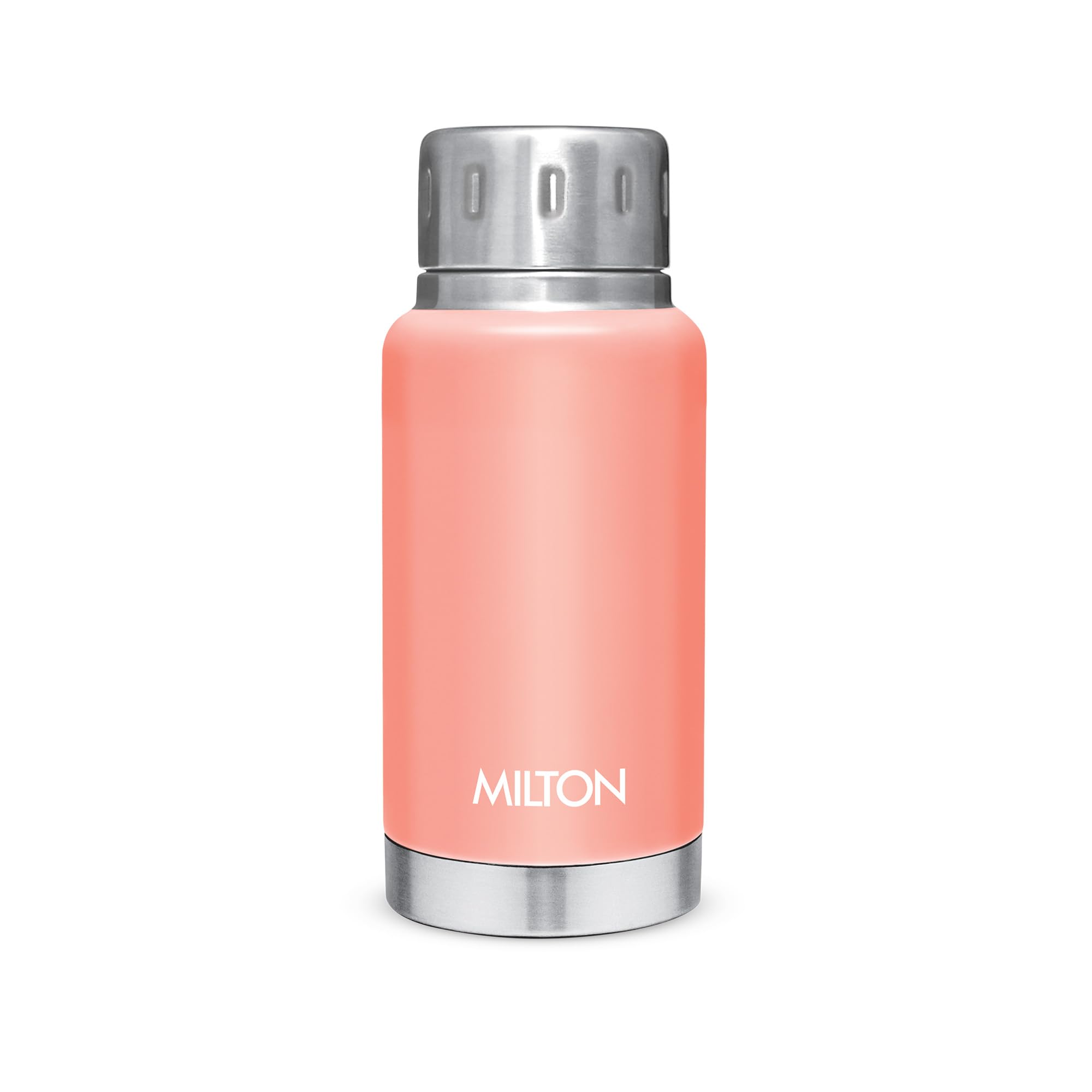 Milton Elfin 160 Thermosteel Bottle, 160 Ml Water Bottles, 24 Hours Hot And Cold, Easy To Carry, Easy Grip, Rust Proof, Tea, Cof