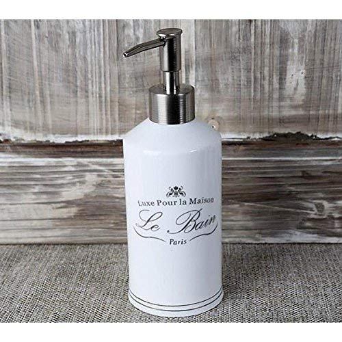 Kassatex Alb-Ld-W Le Bain Lotion Dispenser, White