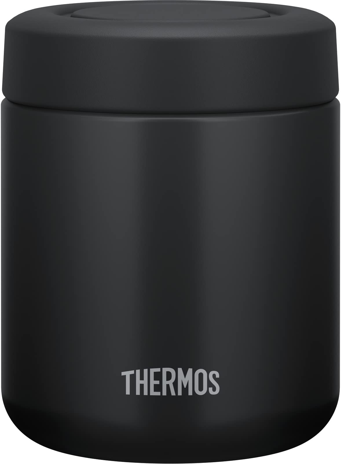 Thermos JBR301 BK Vacuum Insulated Soup Jar, 10.1 fl oz (300 ml), Black, Standard Model, Hot & Cold Clean, Easy to Clean, Round