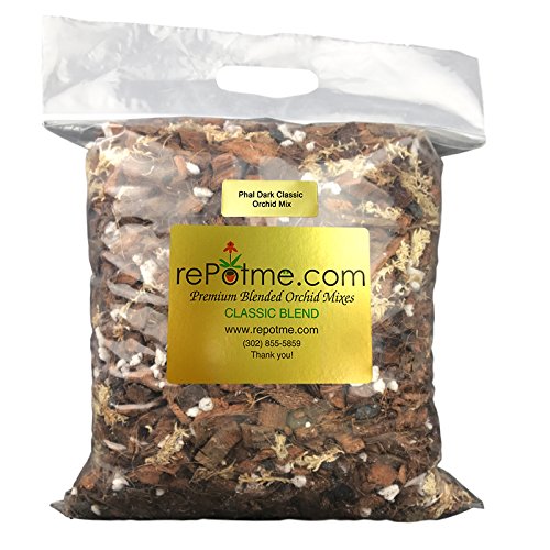 Phalaenopsis Dark classic Orchid Mix (Junior Bag (4 Quarts))