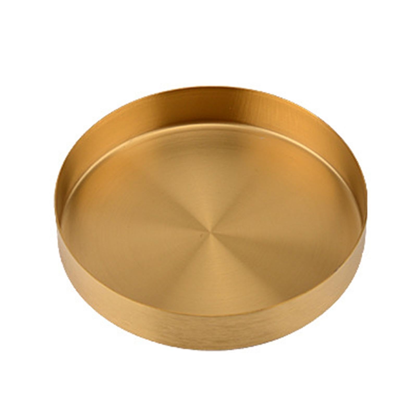 Ujeavette Jewelry Dish Storage Tray Fruit Serving Tray For Restaurant Decoration Snack 12.5Cm