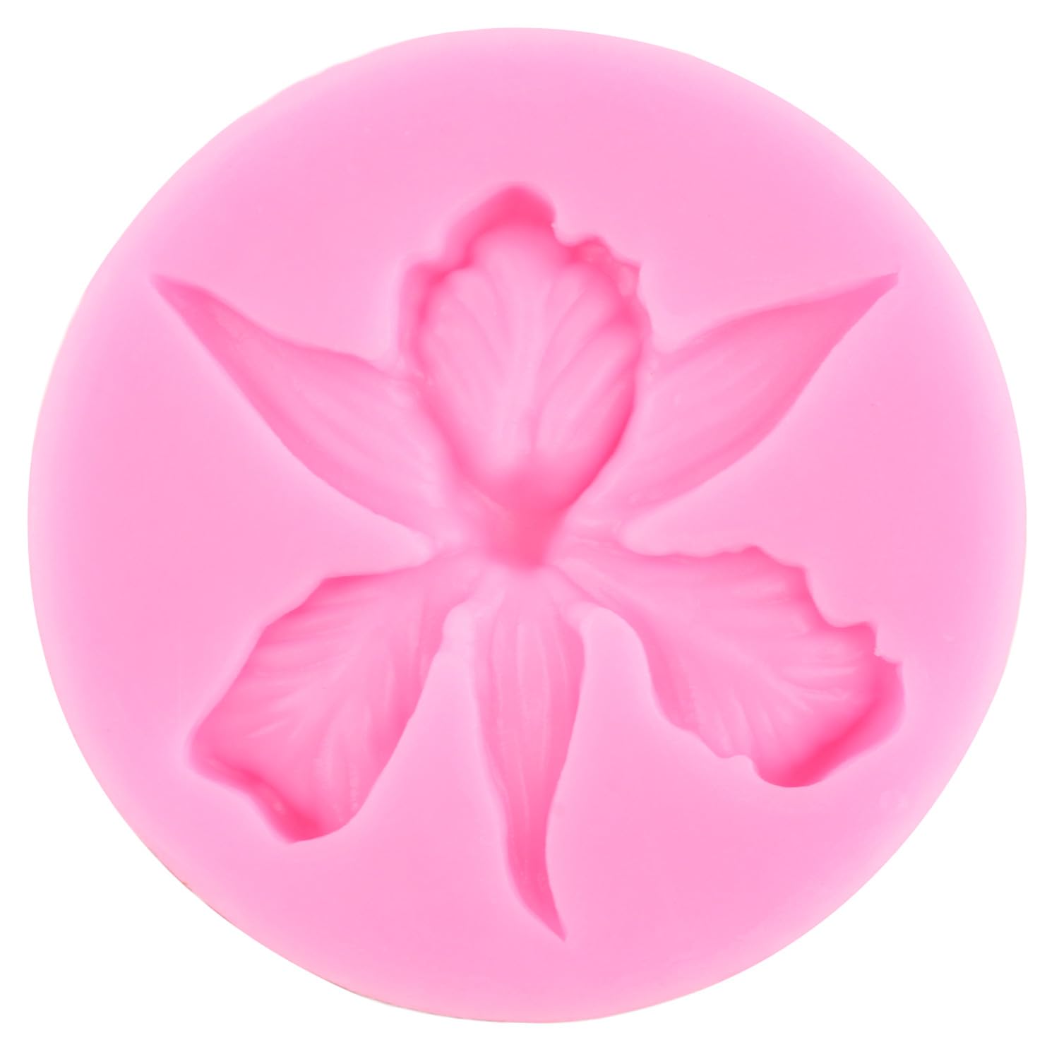 Zixiang Orchid Flower Silicone Mold Plumeria Flower Fondant Mold Hibiscus Flower Chocolate Molds For Flower Cake Decorating Cupc
