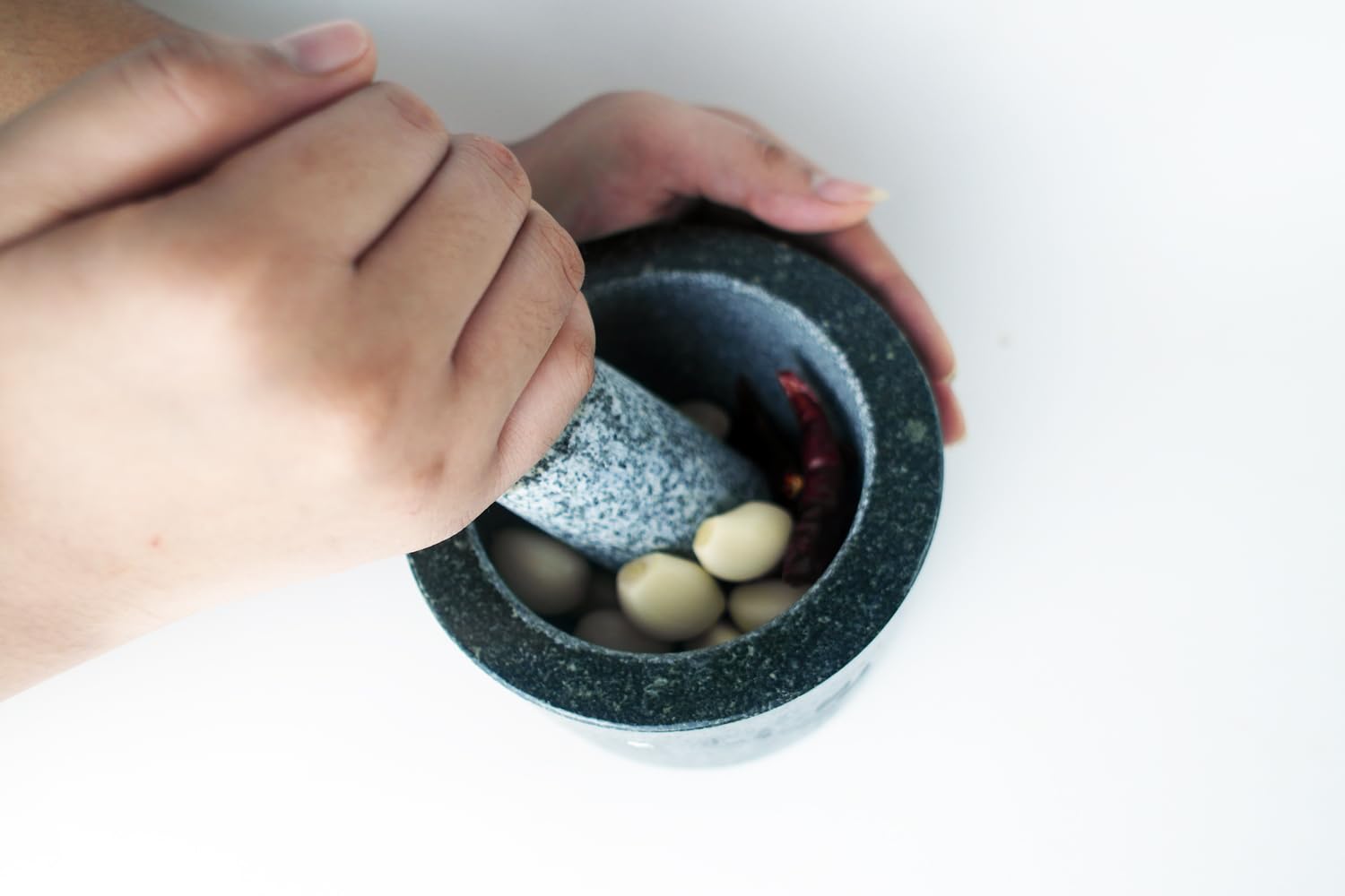Mini Size 7.5 in Replacement Pestle Only Asian Stlye Spice Cooking Kitchen Granite Rock Grinder Small
