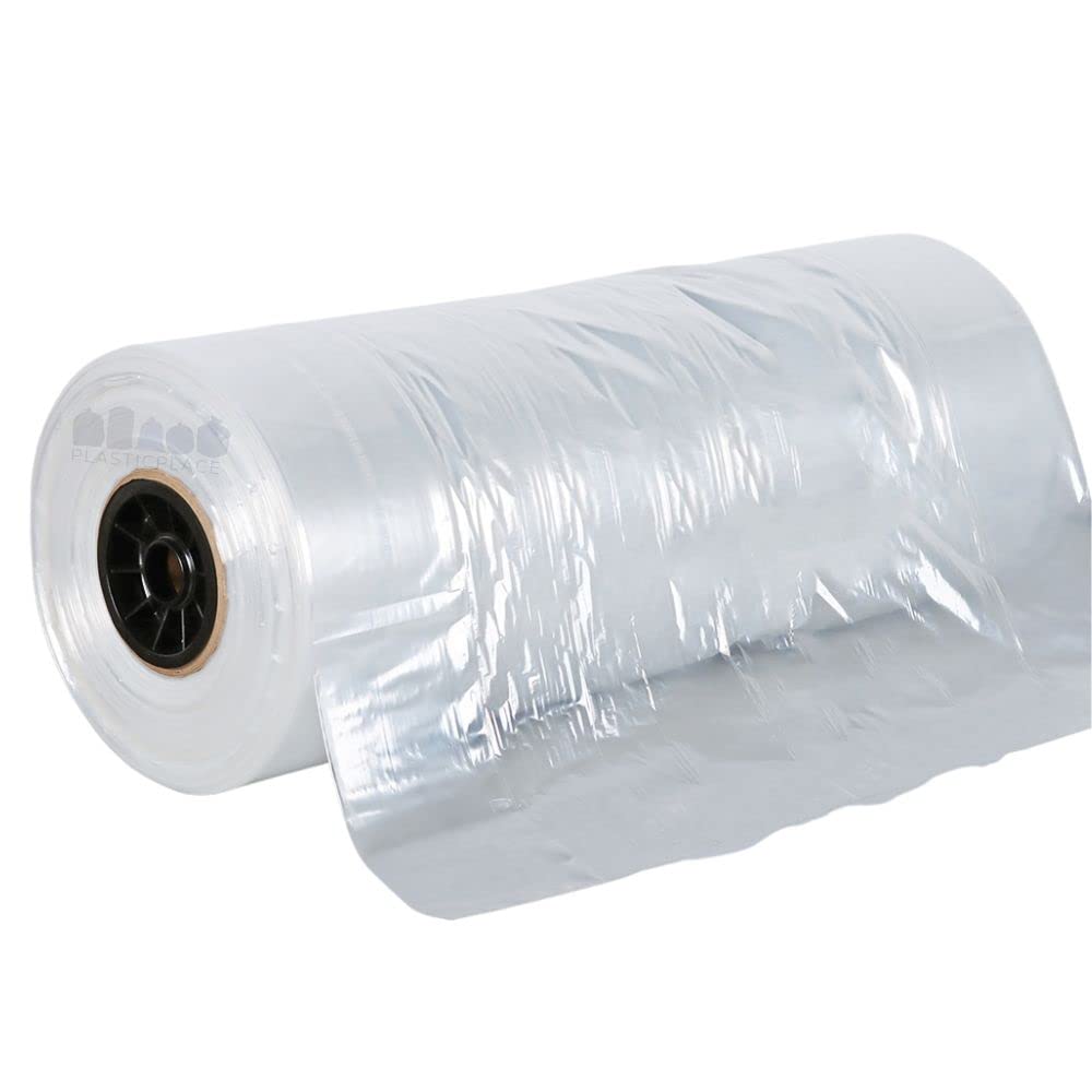 Plasticplace 0.65 Mil Clear Garment Dry Cleaners Plastic Pants Bag  21    X 7    X 30    (577 Count)