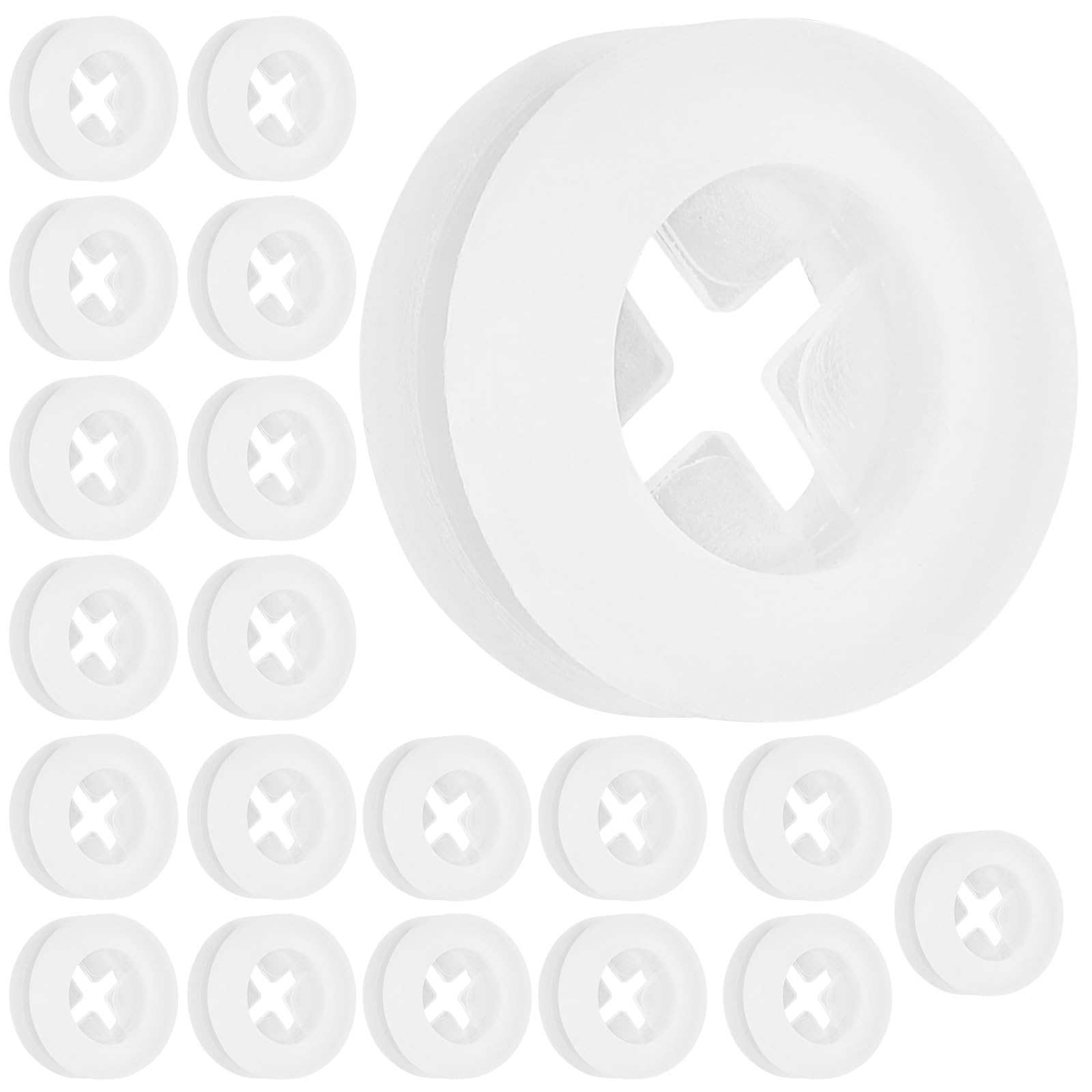 Sherchpry 20Pcs Silicone Straw Hole Plugs, Straw Hole Plugs, Lid Straw Plugs, Lids Airlock Grommet For Lids Straws Silicone Stra