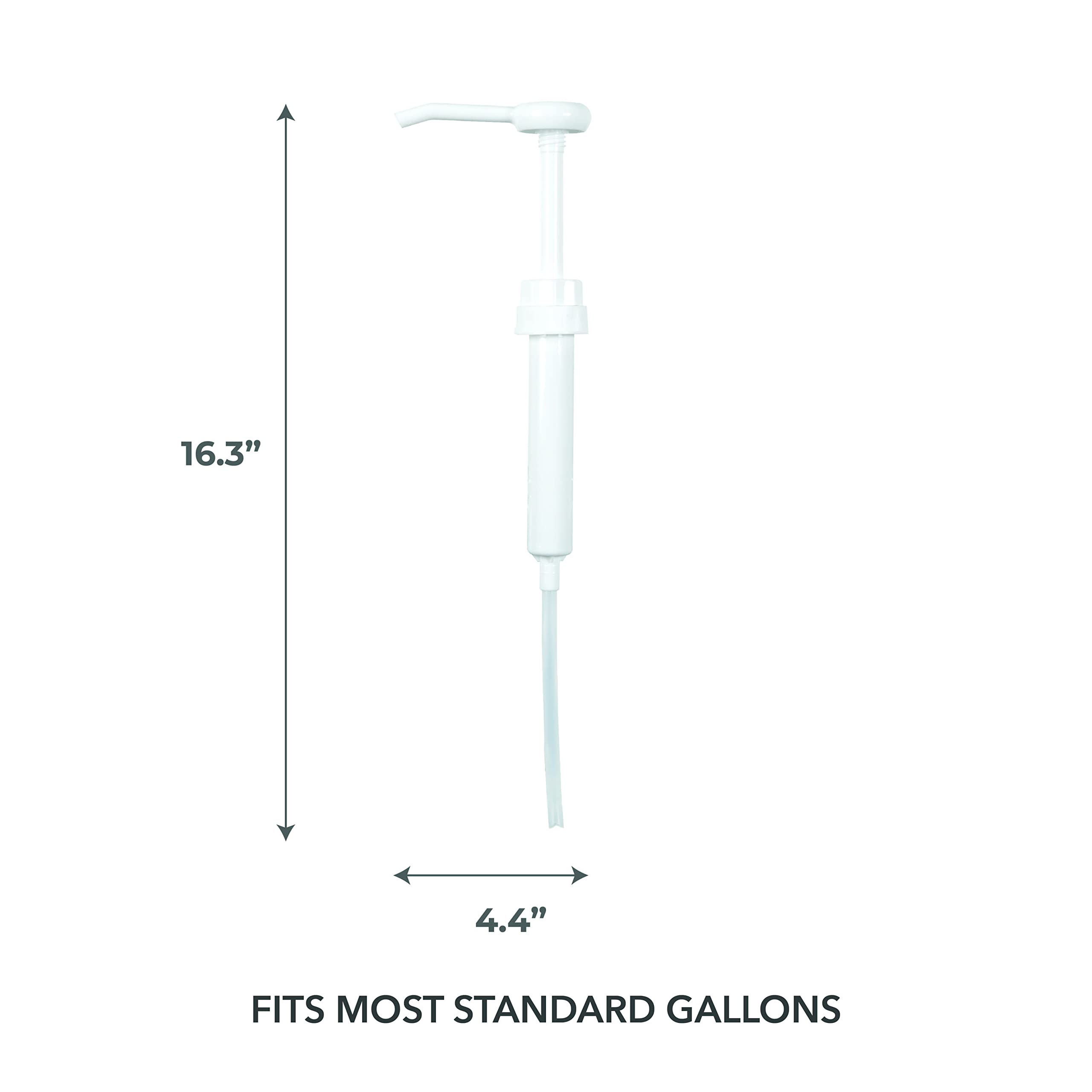 Ginger Lily Farms Premium Gallon Pump  Dispenses One Ounce Per Pump  Fits Most Standard Gallon Bottles and Containers