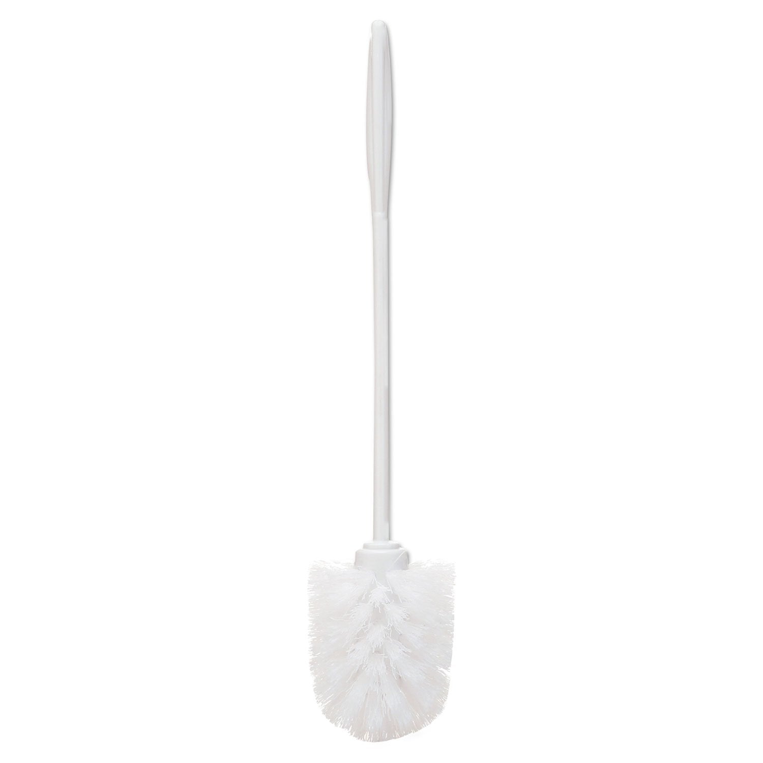 Rubbermaid Commercial 631000We Toilet Bowl Brush 14 1/2-Inch White Plastic
