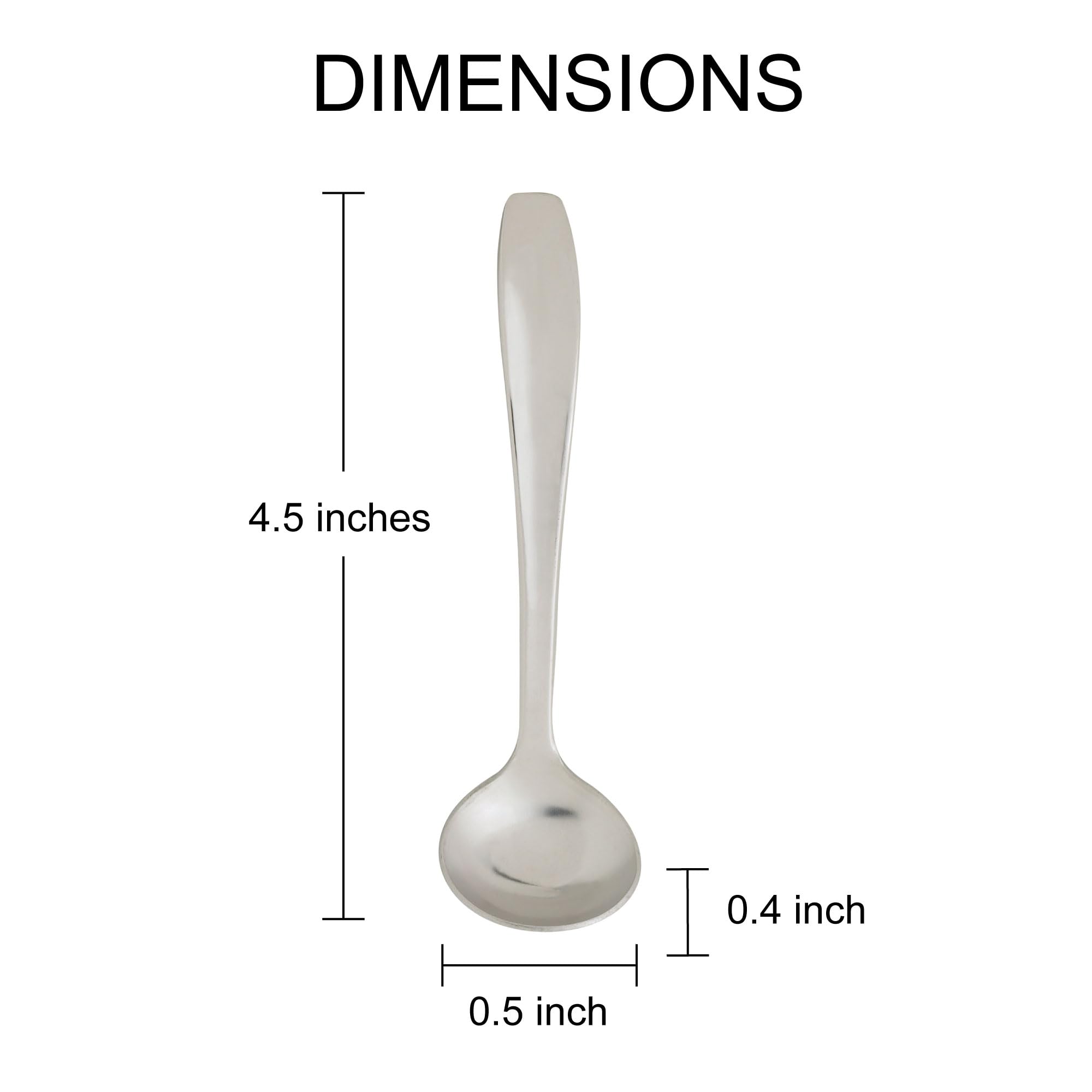 Fino Sugar Ladle, Stainless Steel, Made In Japan, Set Of 2