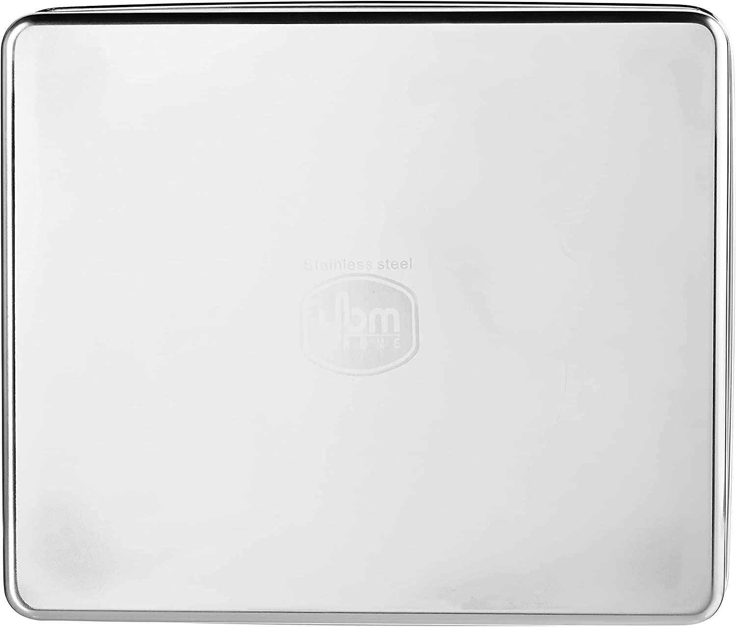 Ybm Home Stainless Steel Covered Cake Pan, Bakeware With Lid, 2401 (1, Small)