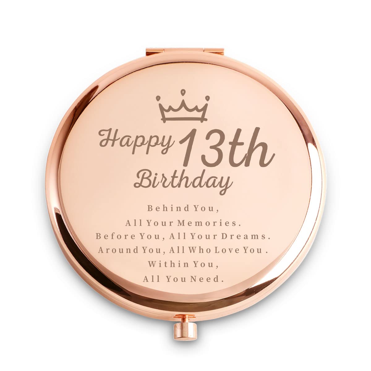 13th Happy Birthday Gifts for Girls, Sweet Female Presents for 13 Year Old for Daughter Niece Granddaughter Sister Friend, Perso