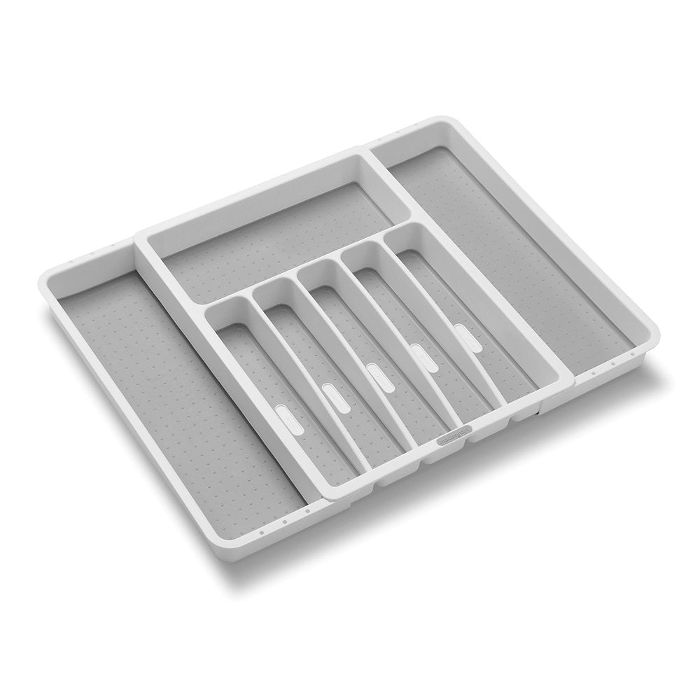 SILVRWARE TRAY EXPAN WHT (Pack of 1)