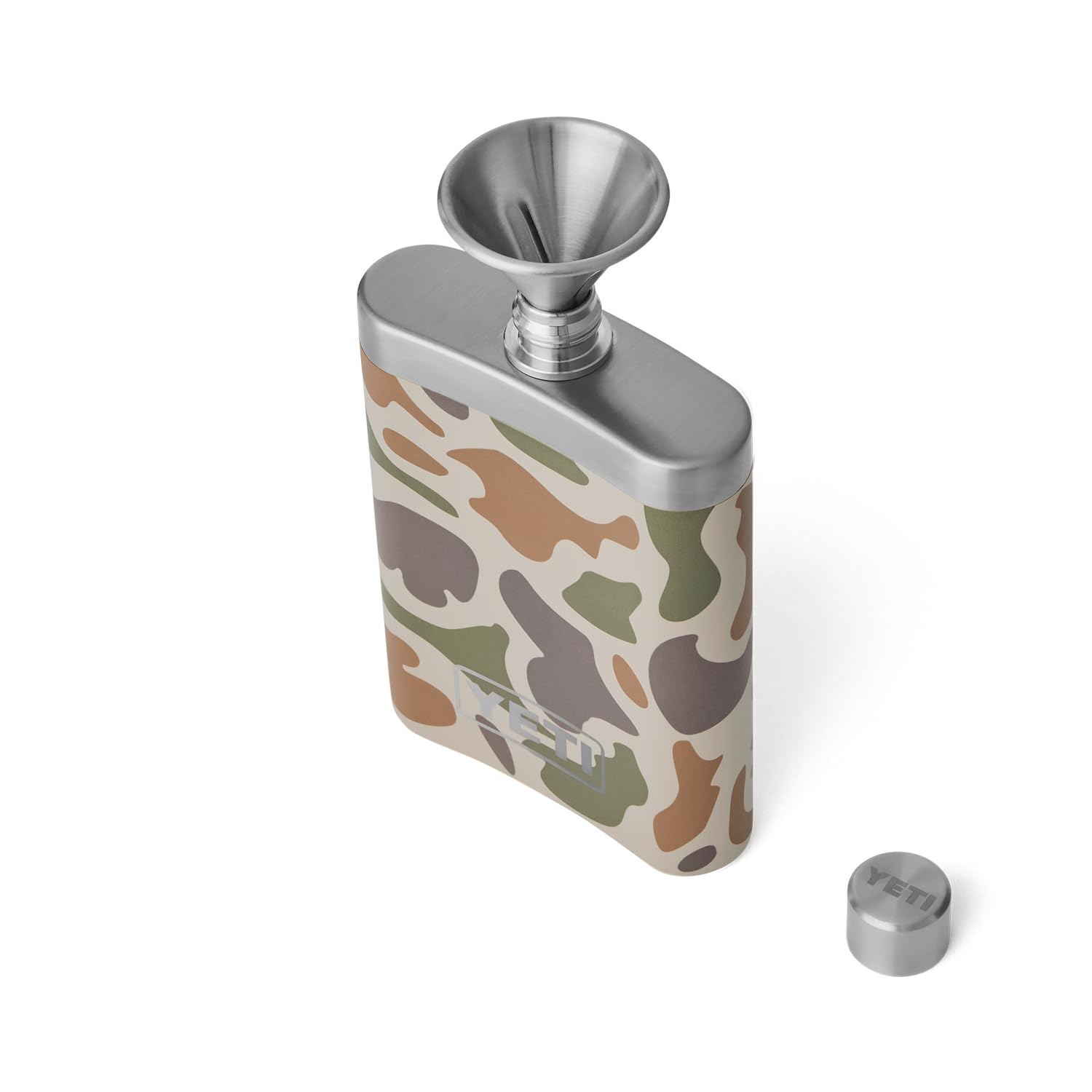 Yeti 7 Oz Flask And Funnel, Tan Camo