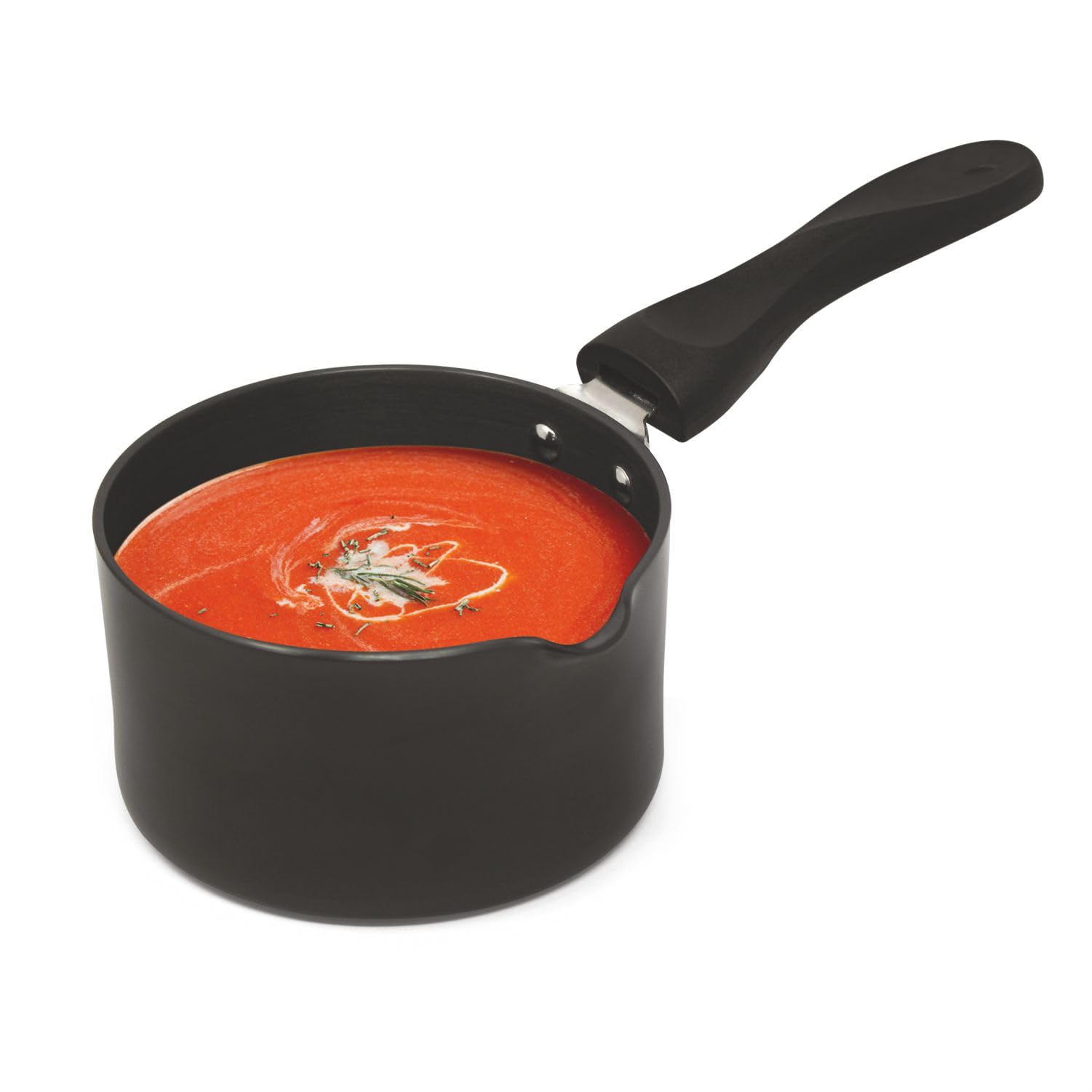 Signoraware Opulent Non Stick Saucepan | Multipurpose & Durable | Comfortable & Safe Grip | Effortless Cooking | Best For Boilin