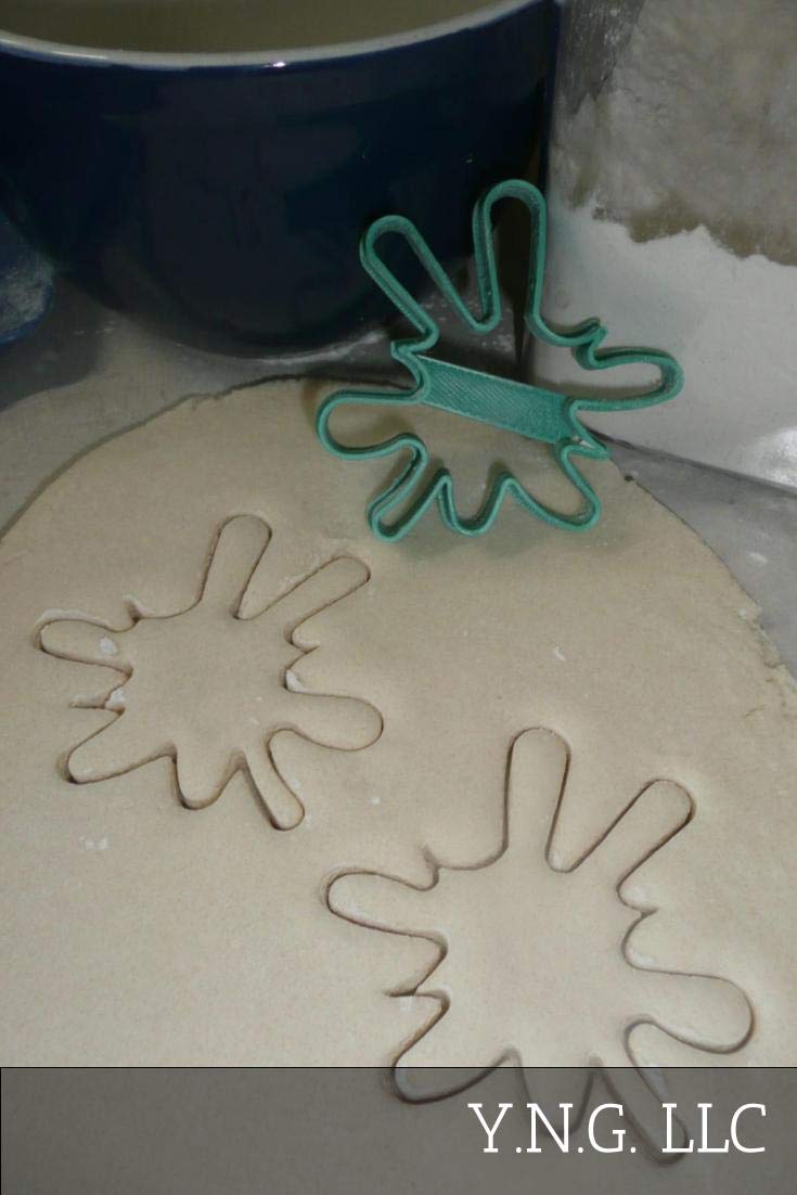 Paint Drop Splatter Artist Painter Creative Art Splash Cookie Cutter Made In Usa Pr818
