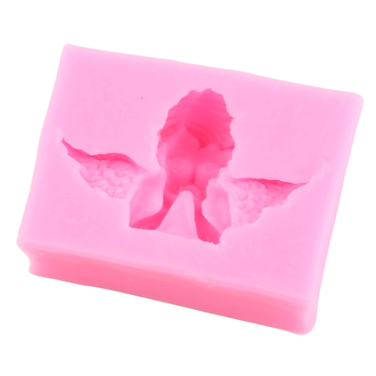 Rfghac Angel Baby Silicone Fondant Molds For Cake Decorating Cupcake Topper Candy Chocolate Gum Paste Set Of 4