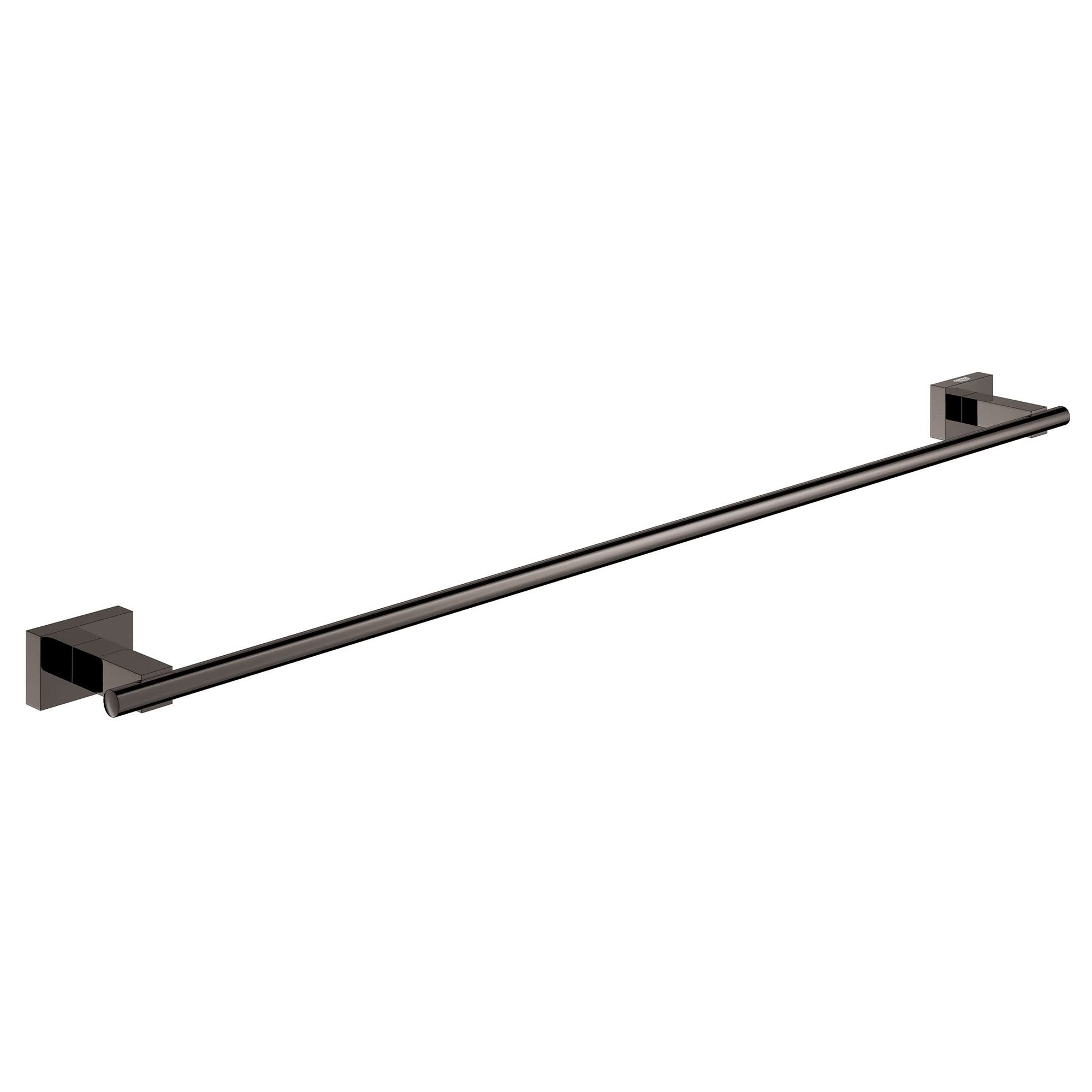 Grohe Essentials Cube 24-Inch Towel Bar, Brushed Nickel
