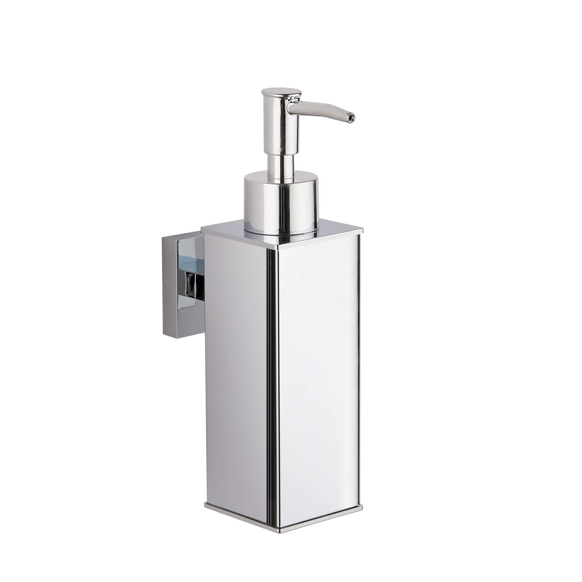 Bgl Soap Dispenser Stainless Steel 304 Wall Mount Liquid And Soap Dispenser For Kitchen And Bathroom (Silver, Square)