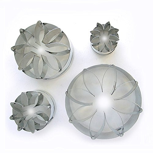 Daisy 8 Petal 4 Cutter Set By Wsa