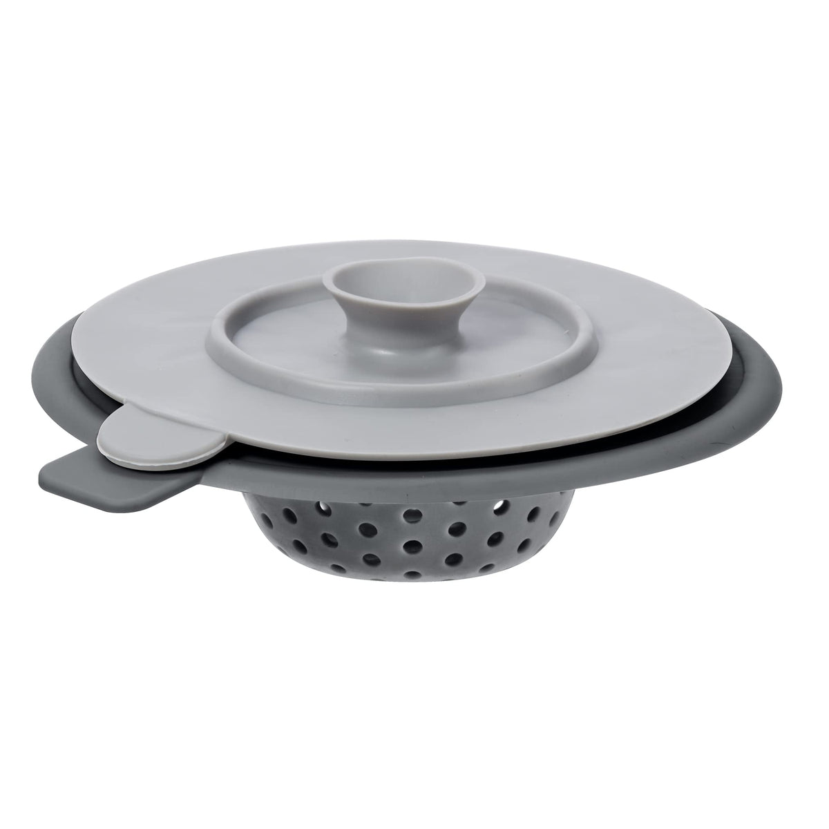 Oggi Silicone Sink Strainer & Stopper Set- Great Kitchen Sink Strainer, Silicone Drain Stopper, Sink Drain Strainer, Sink Plug 4