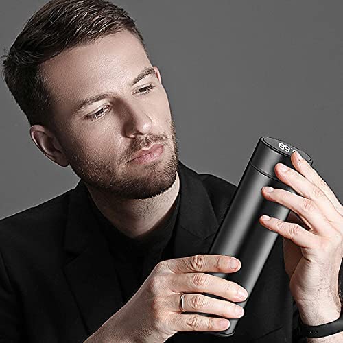 17 Oz Car Logo Black Frosted Travel Mugs & Tumblers Vacuum Insulated Stainless Steel Thermal Bottle Fashion Business Thermal Cup