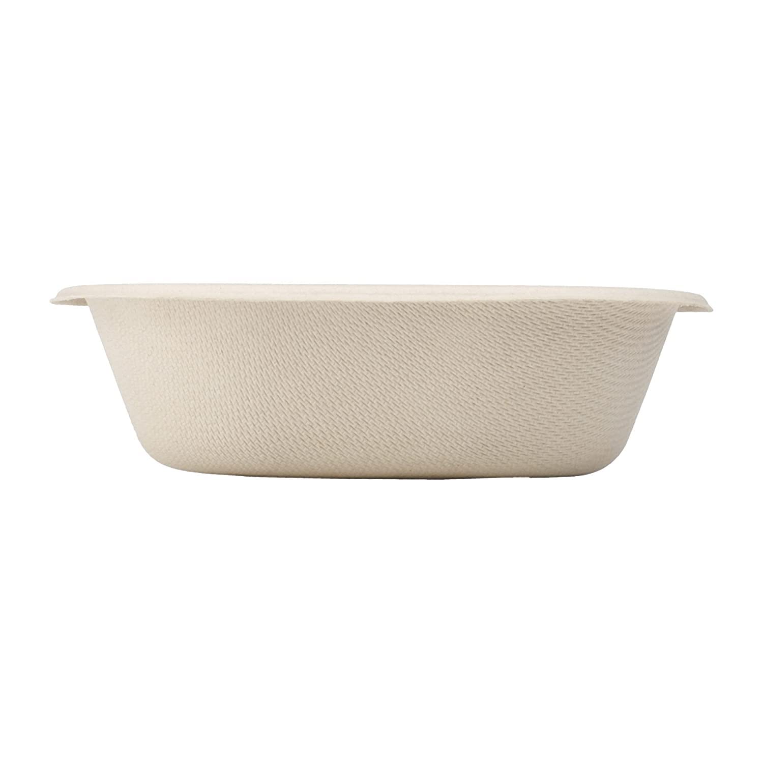 Sanwalsa Disposable Hard Paper Bowl, 250Ml, Set Of 50, Beige
