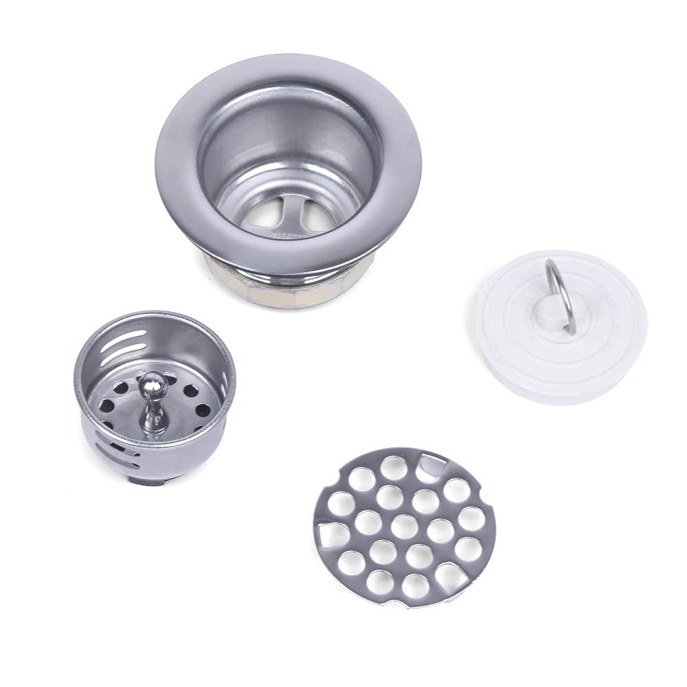 Varnahome Junior Duo Bar Stainless Steel Strainer Assembly 3- In-1