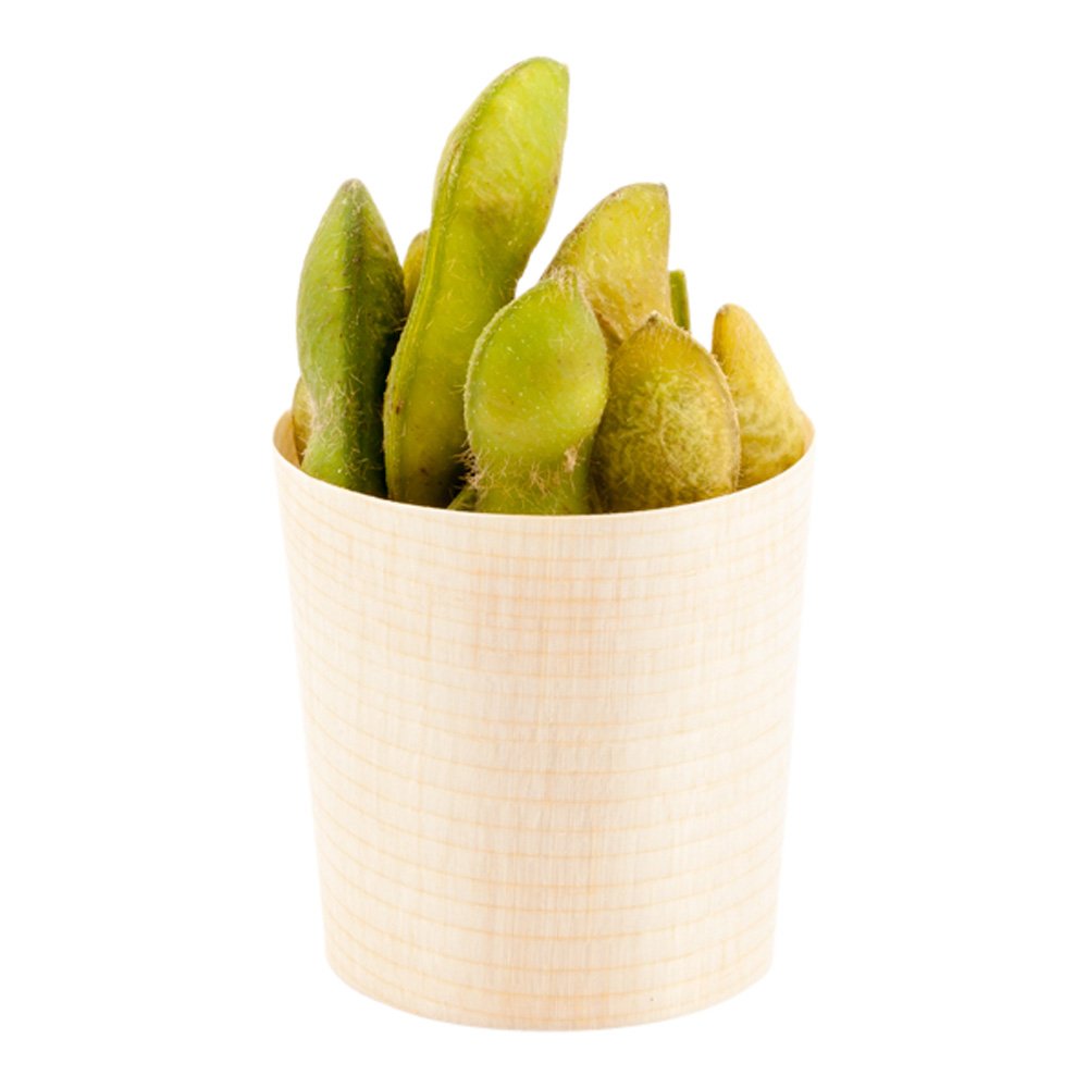 Restaurantware 1 Ounce Appetizer Cups 200 Disposable Mini Tasting Cups - Durable Sustainable Shaved Pinewood Dessert Cups For Ca