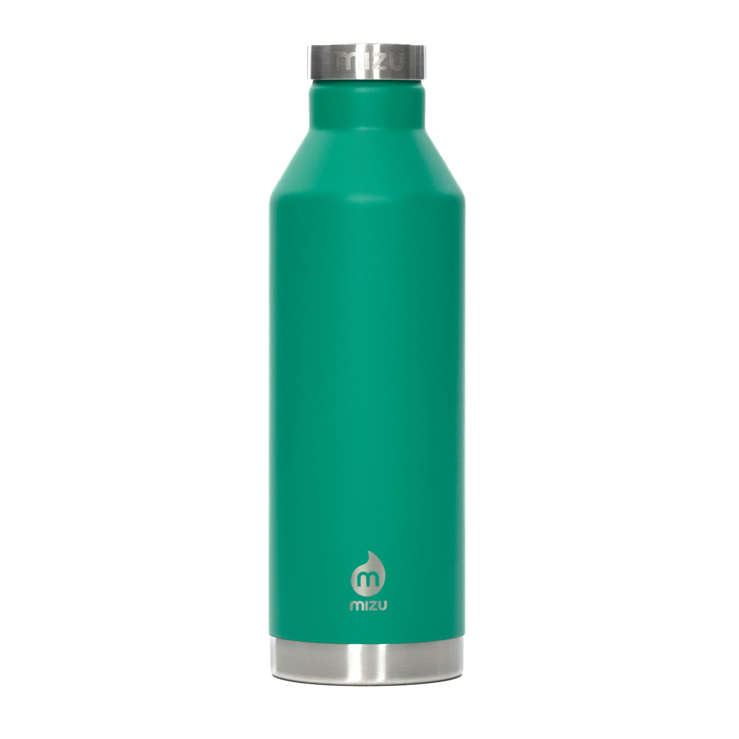 Mizu V8 Stainless Steel Water Bottle, 26 oz, Spring Green