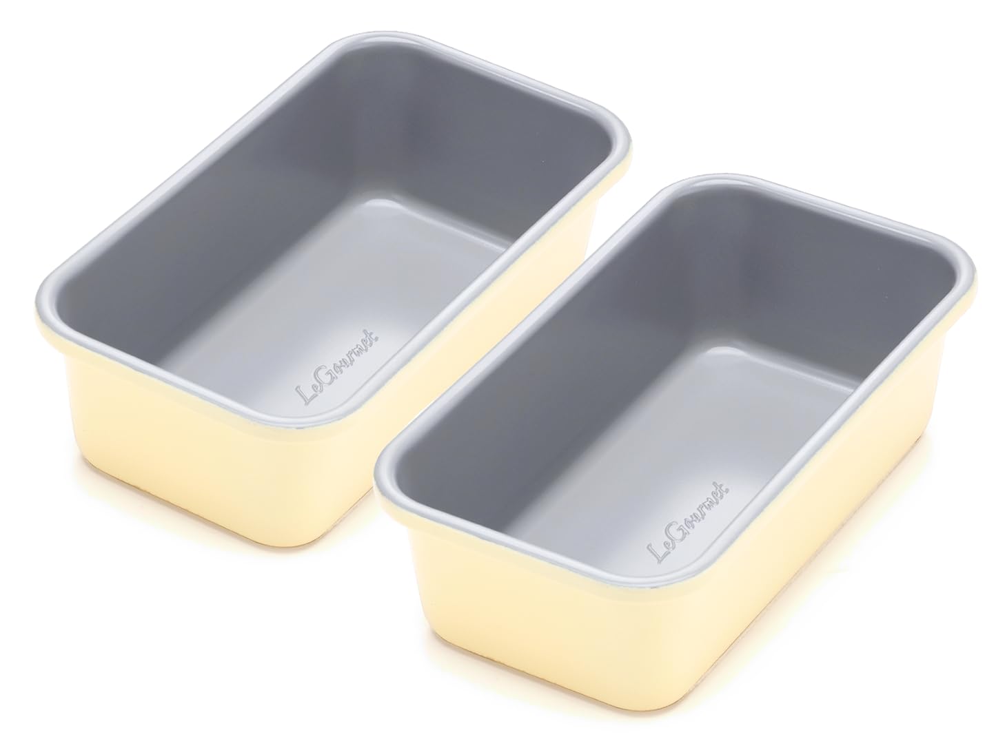 LeGourmet Nonstick Bread Loaf Pan 9 X 5 Inch, Ceramic Coating, NonToxic, Rust Resistant Aluminized Steel, Perfect 1 lb Baking D