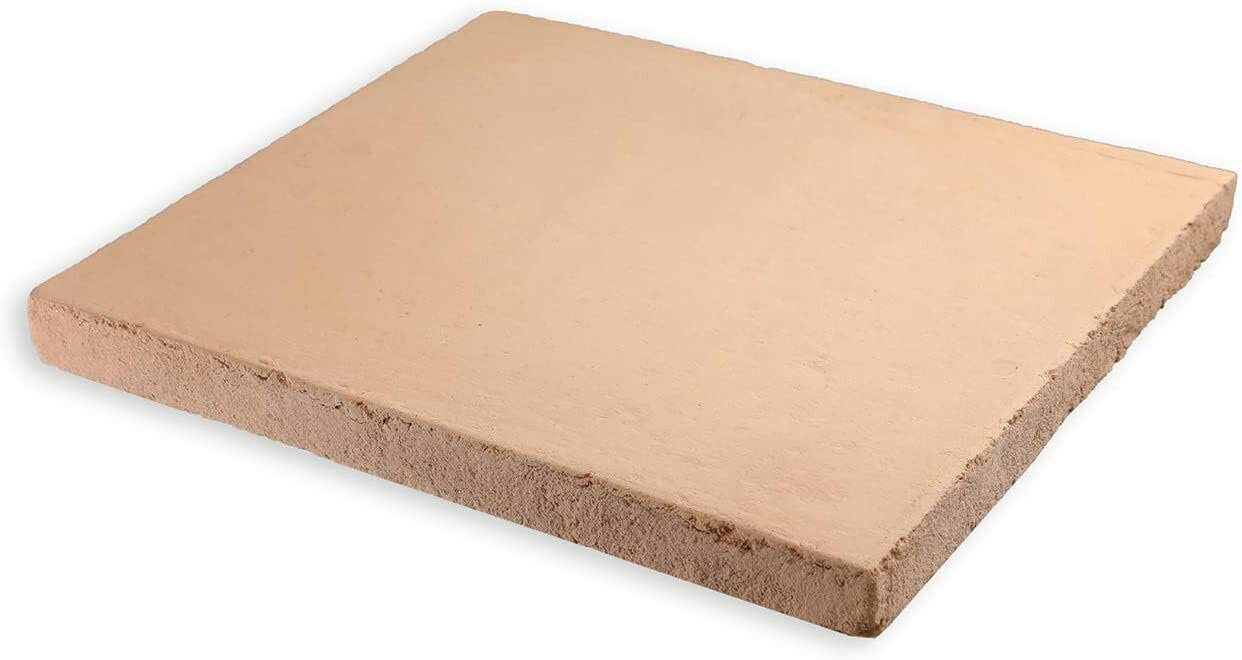 Megashopitalia Casapulla Cookies Refractory Stone for Pizza Oven Rowan Furnace Made in Italy (W40 x D40 x H3.2 cm)