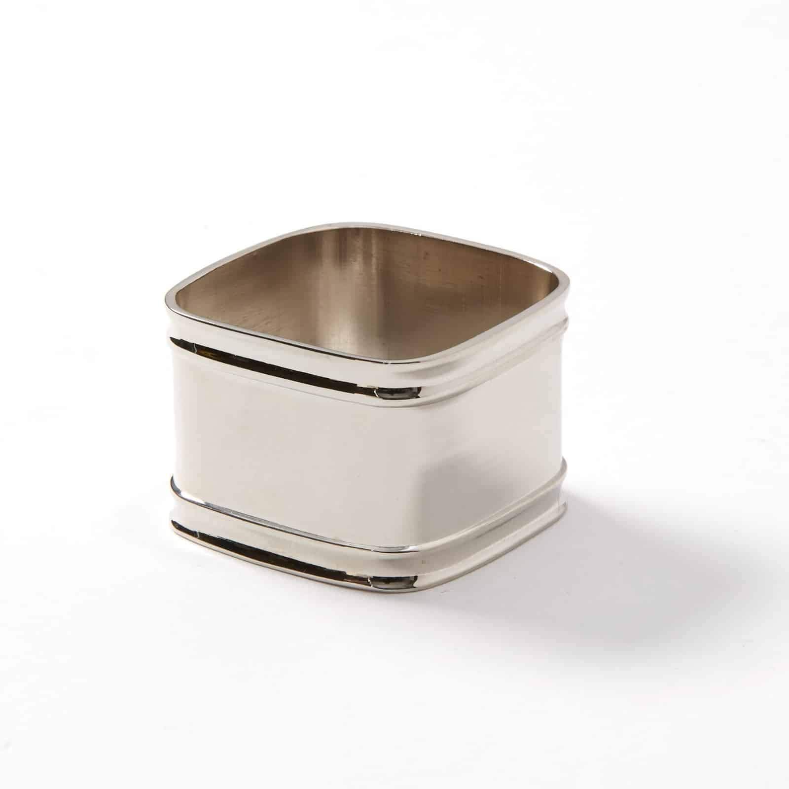 American Metalcraft Nrs12 Stainless Steel Round Napkin Ring, 1-5/8'', Set Of 12