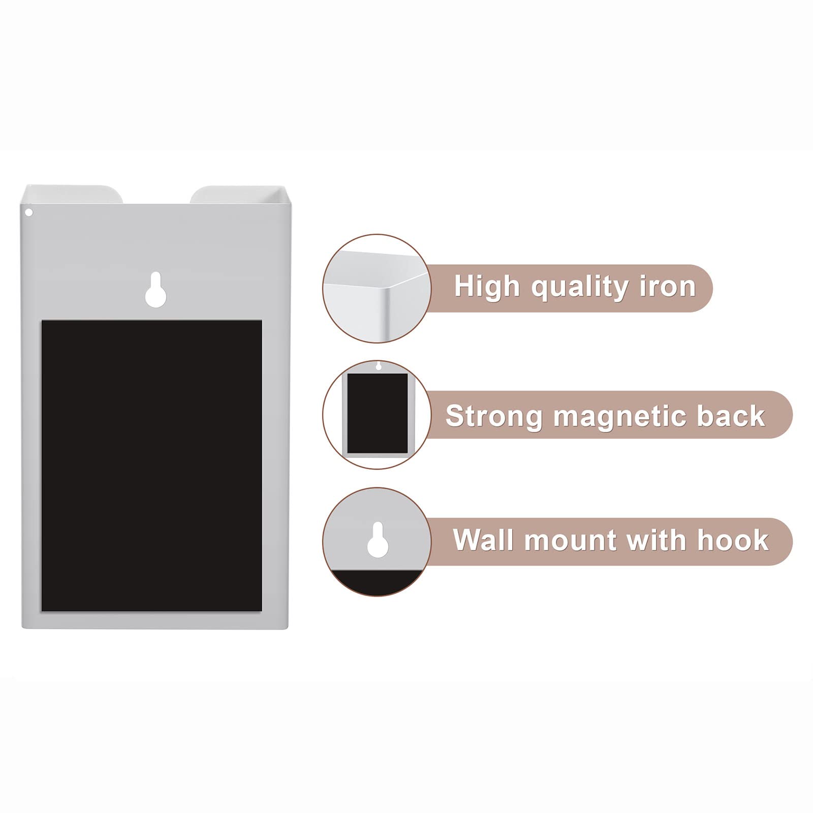 Subekyu Metal Magnetic Dryer Sheet Holder For Laundry Room,Dryer Sheet Container,Iron Dryer Sheet Dispenser For Laundry Storage