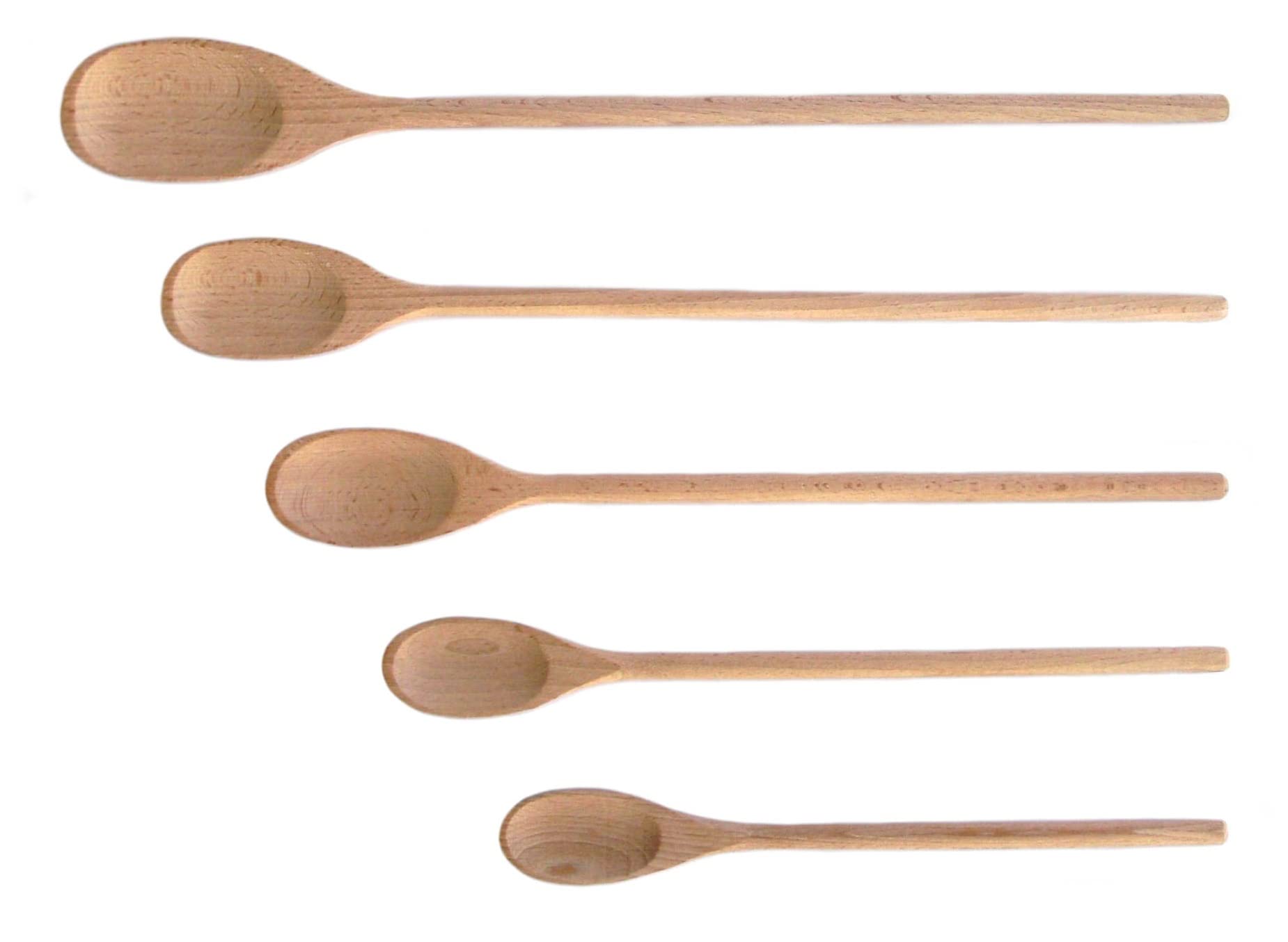 Tredoni 18'' Wooden Spoon - Baking/Cooking/Stirring Spoon Utensil (45 Cm)
