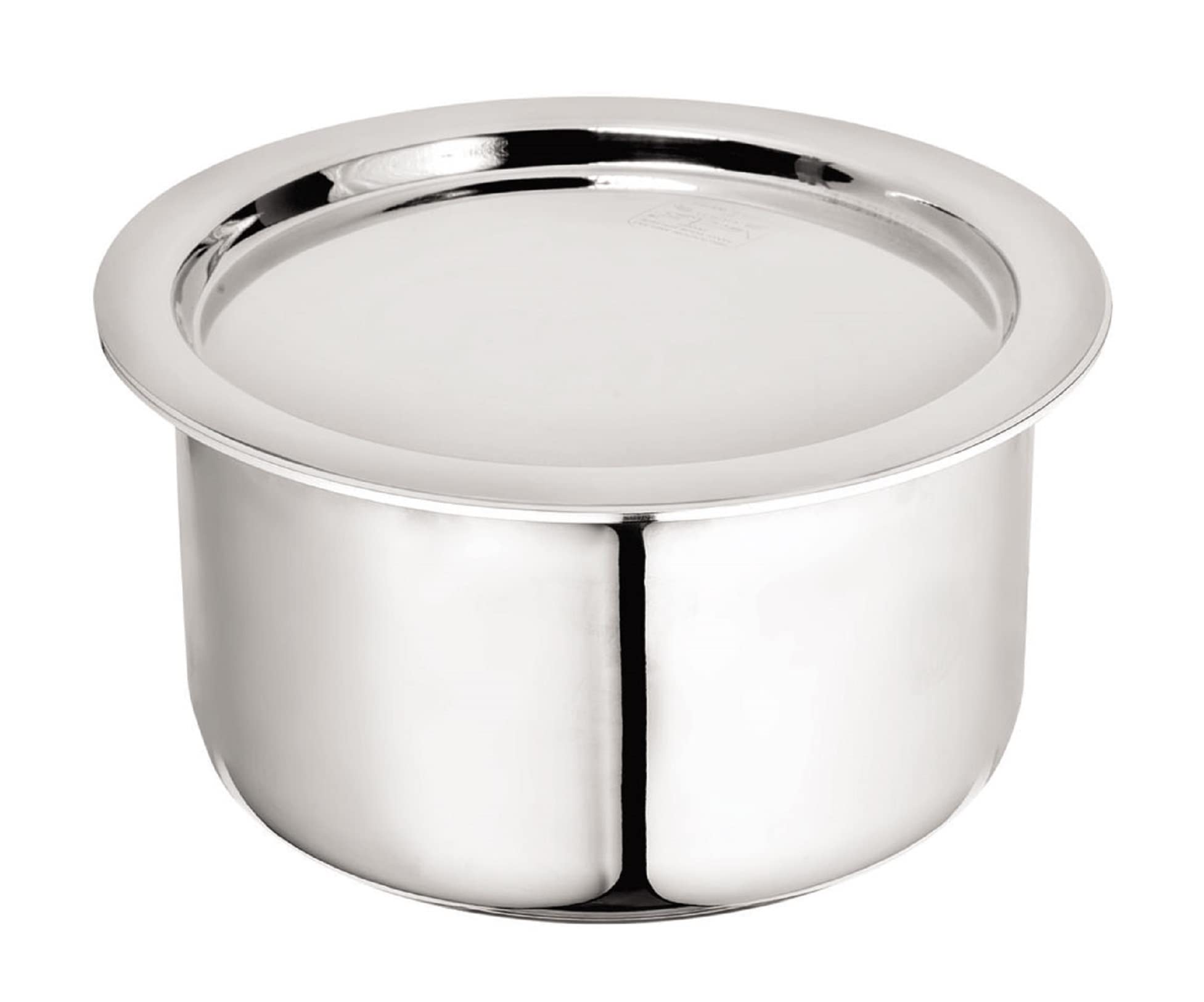 Signoraware Artista Tri-Ply Stainless Steel Induction Compatible Triply Tope With Lid (Induction And Gas Compatible), 16Cm, Capa