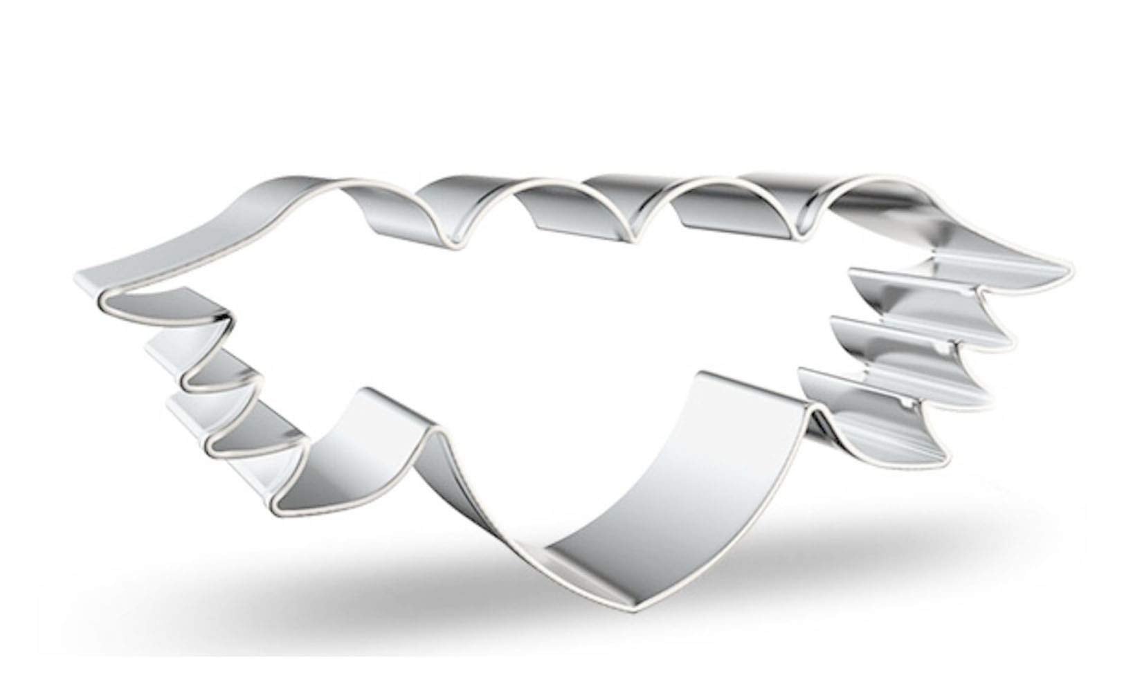 Wjsyshop Wings With Heart Cookie Cutter - B