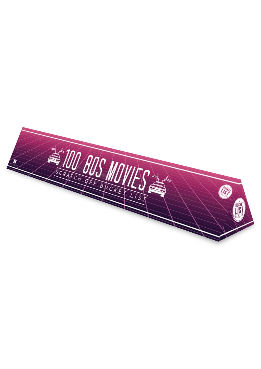Gift Republic 80'S Movies Scratch Off Poster 100 Iconic 80S Films Bucket List Poster Cinema Wall Art Retro Film Fans Birthday Ch