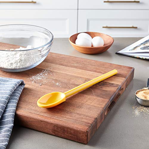 Mercer Culinary Hell'S Tools Hi-Heat 12-Inch Mixing Spoon, Yellow