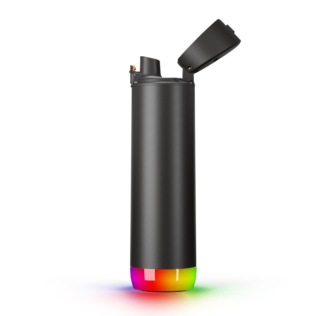 Hidrate Spark Pro Smart Water Bottle - Tracks Water Intake With Bluetooth, Led Glow Reminder When You Need To Drink - Chug Lid,
